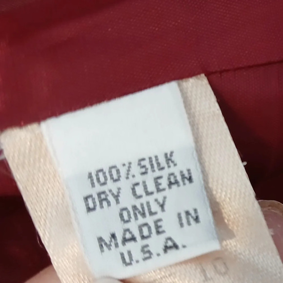 B. Michael New York 100% Silk 2 Piece Matching Skirtsuit Skirt & Jacket Suit 10 - Picture 10 of 10